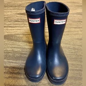 Hunter little kids rain boots size 11